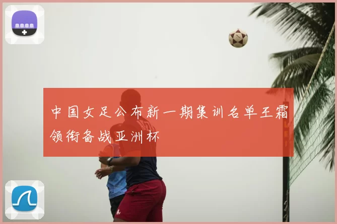 中国女足公布新一期集训名单王霜领衔备战亚洲杯
