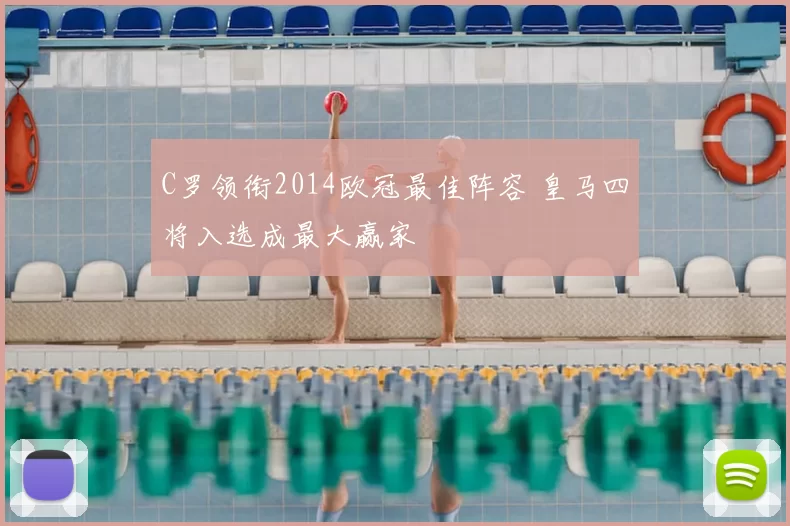 C罗领衔2014欧冠最佳阵容 皇马四将入选成最大赢家