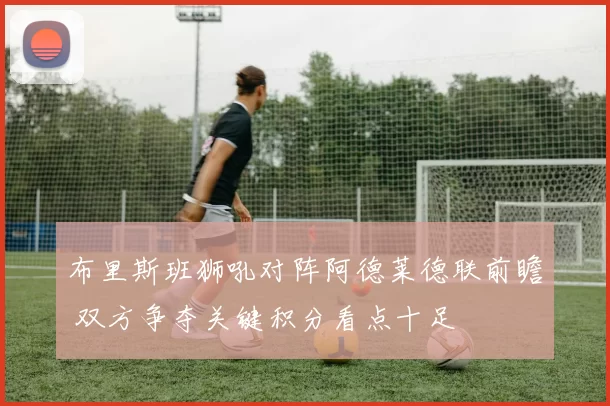 布里斯班狮吼对阵阿德莱德联前瞻 双方争夺关键积分看点十足